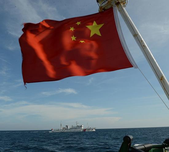 资料图：中国海警船巡航钓鱼岛