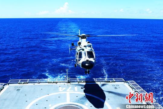 舰载直升机紧急起飞反潜