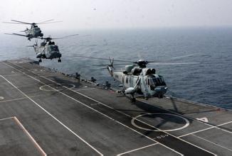 印度海军直升机机群