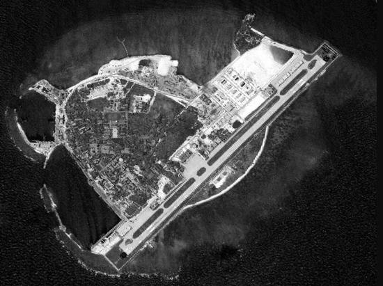 2016年4月永兴岛卫星图
