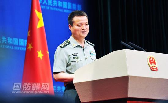 国防部发言人杨宇军