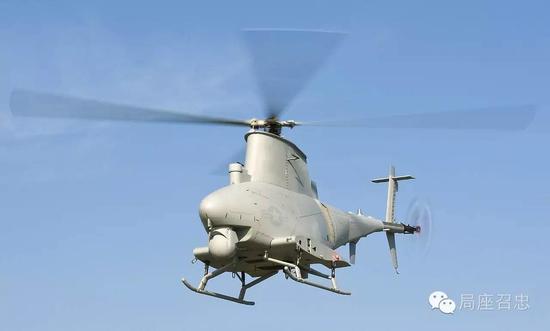 MQ-8B火力侦察兵舰载无人机