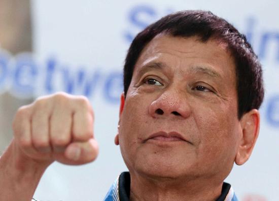 菲律宾新总统罗德里戈·杜特尔特（Rodrigo Duterte）将于6月30日正式就职