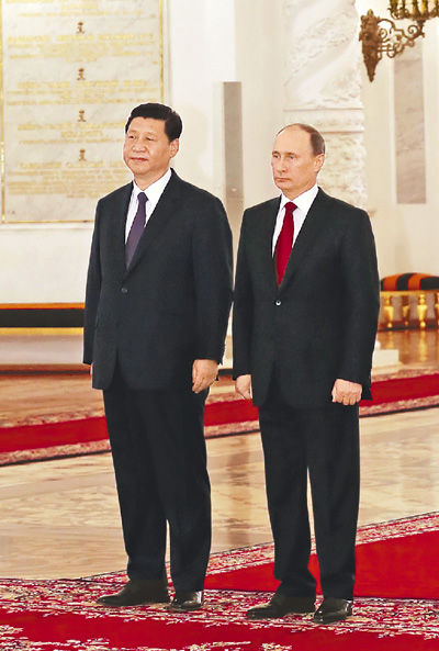 习近平主席与普京总统举行会晤