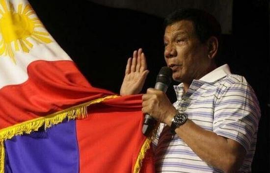 资料图:菲律宾新任总统杜特尔特