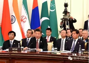 (2016年6月24日，国家主席习近平在乌兹别克斯坦塔什干出席上海合作组织成员国元首理事会第十六次会议并发表重要讲话。新华社记者饶爱民摄)