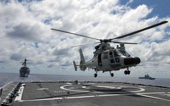 环太演习中国舰船