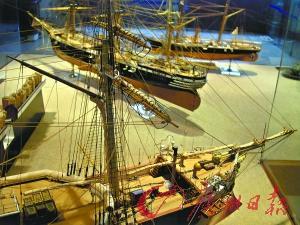 里斯本海事博物馆的葡萄牙帆船模型
