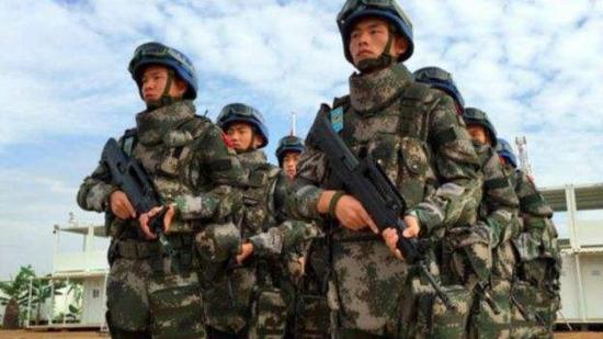 中国赴南苏丹维和步兵营
