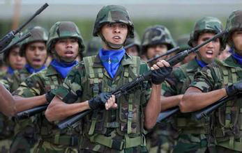 资料图:委内瑞拉军队