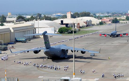 资料图：美国在土耳其南部的因斯里克空军基地