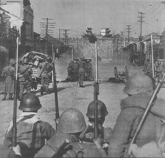 日军进攻南京中华门