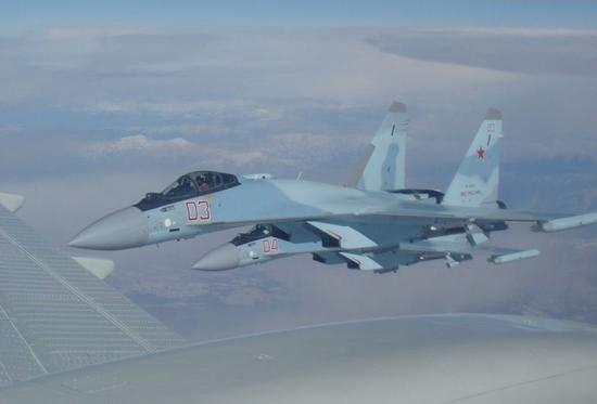 俄军苏-35S重型战斗机