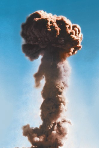 中国第一颗原子弹爆炸