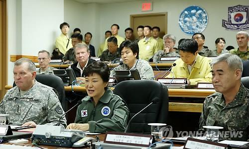 资料图：韩美“乙支自由卫士”联合军事演习
