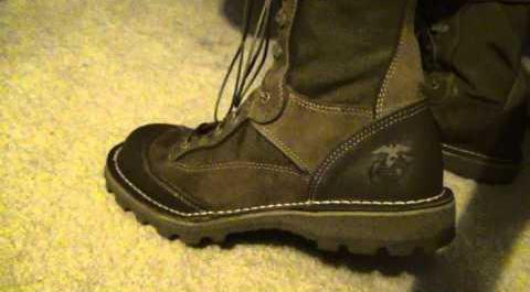 资料图:Welco制造的陆战队军靴