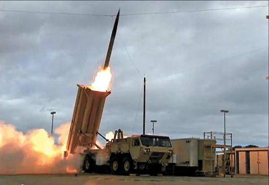 资料图:美制萨德反导系统