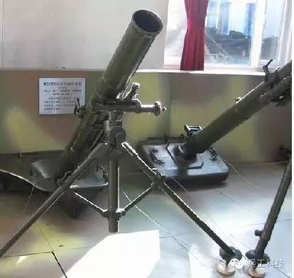 图注：博物馆收藏的63式迫击炮