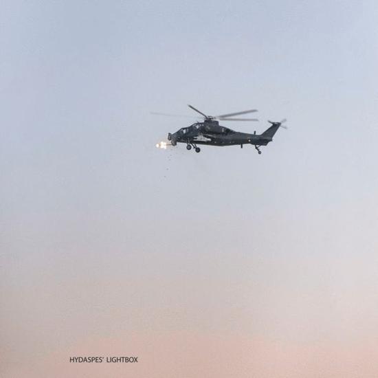 直10武装直升机在巴基斯坦测试