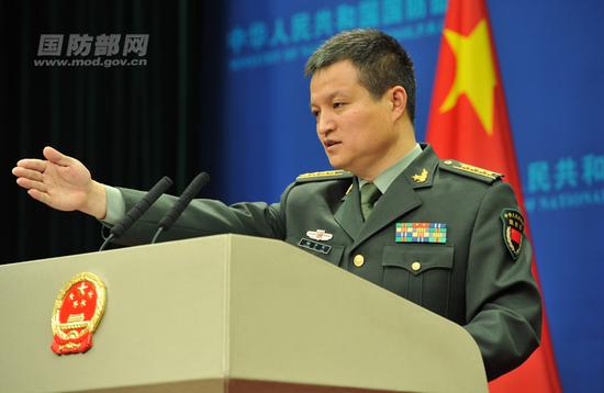 国防部发言人杨宇军