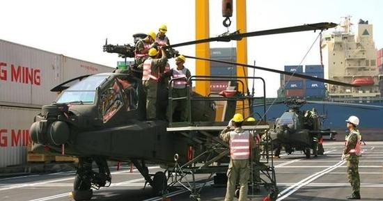 台湾向美国购买的“阿帕奇”武装直升机