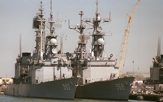 台湾购自美国的二手“基德”级驱逐舰