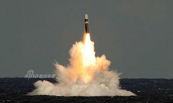 资料图:三叉戟导弹