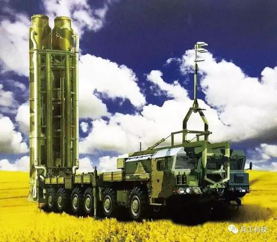 图注：俄军工联合体宣传画册，图上型号正是S-500发射车，不过此时该车底盘为6轴结构