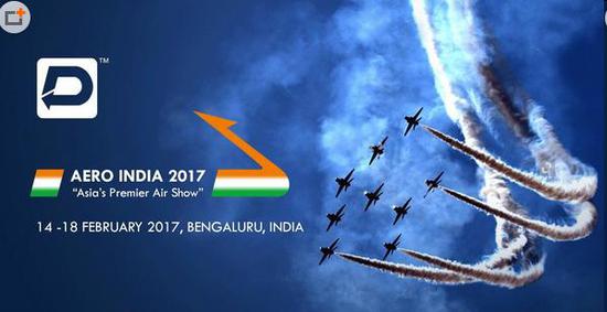 2017印度航展的宣传图