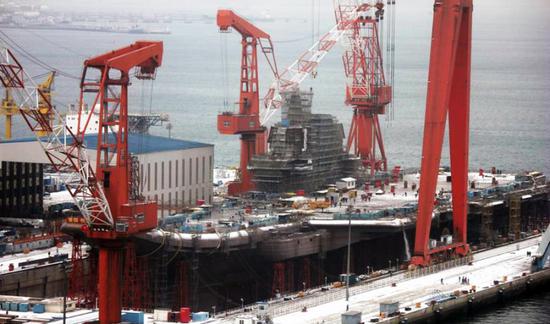 中国第2艘航母基本完工,即将下水