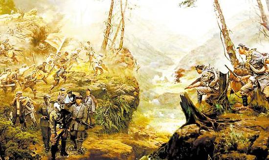 《黄陂大捷》(油画)