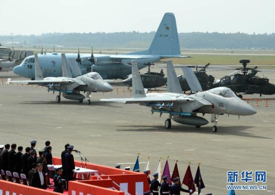 资料图：日本航空自卫队