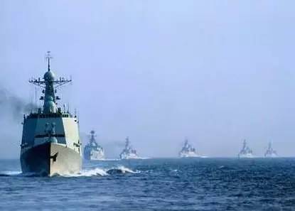 中国海军日益强大的演习阵容