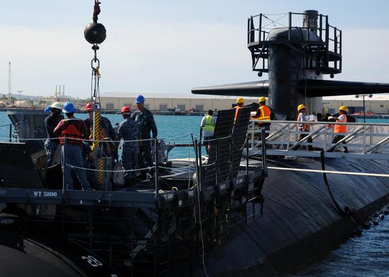 资料图:美军核潜艇