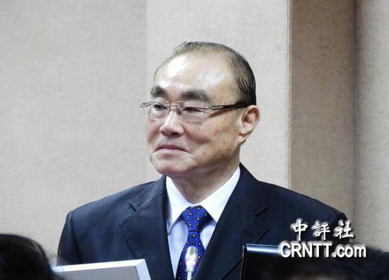 台防务部门负责人冯世宽今日(20日)将针对“台军军纪检讨与台军形象建立”作报告。(图片来源:中评社)