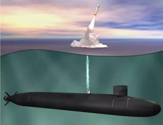 美军积极研发但已大幅超支的“哥伦比亚”级战略核潜艇设想图