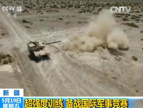 去年中国96B坦克在主炮射击环节表现有些失常,今年在训练和硬件装备上进行了针对性改进