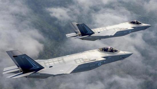 资料图：美军两架F-35