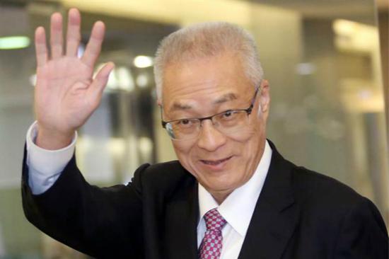 新任国民党主席当选人吴敦义(图片来源:台湾《联合报》)