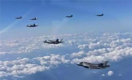 F-35早已出现在朝鲜半岛上空