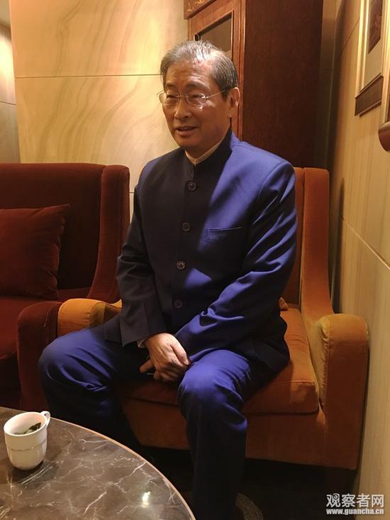 统促党总裁张安乐（资料图 图片来源：观察者网）