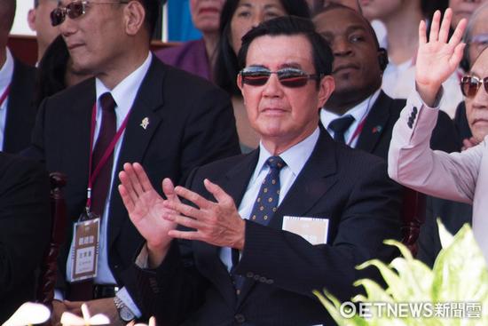 马英九。(图片来源:台湾“东森新闻云”)