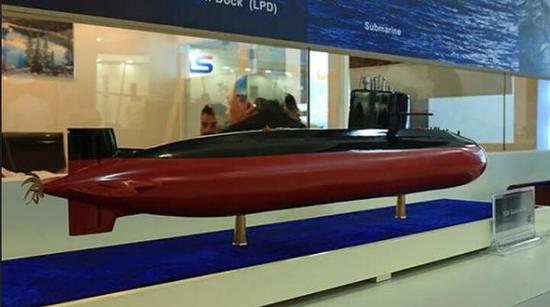 中国潜艇模型