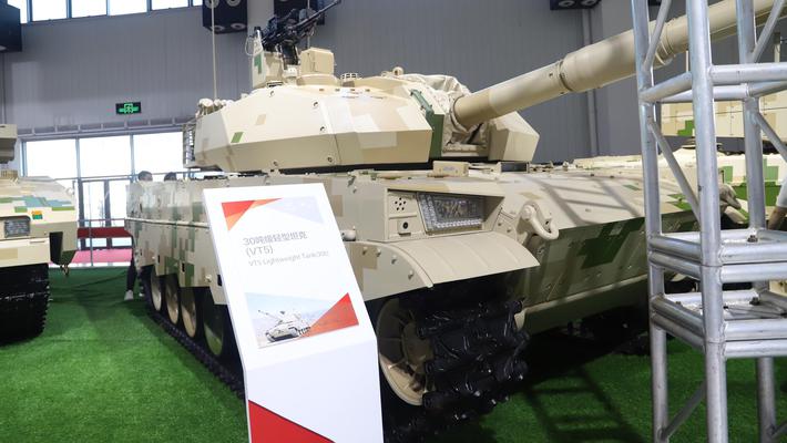 我VT5轻型坦克亮相珠海航展