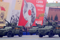 俄罗斯举行战争胜利77周年阅兵式