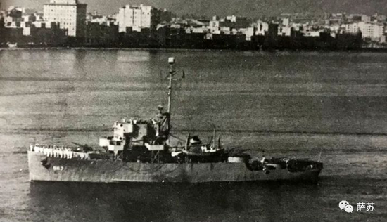 ▲ 中国海军永泰号炮舰停泊在哈瓦那港口