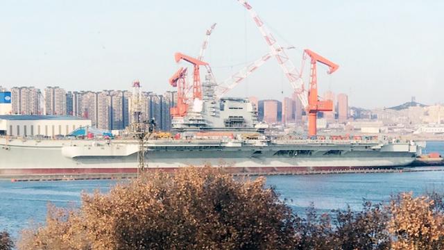 春节后或海试：国产航母最新建造进展曝光