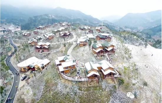 以上均为德化县赤水镇及九仙山雪景。
