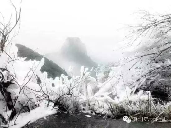 永定王寿山的雪
