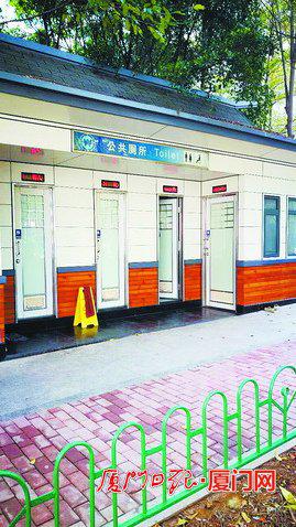 一些无障碍公共卫生间被锁。